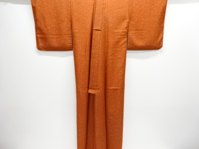  抽象模様小紋着物